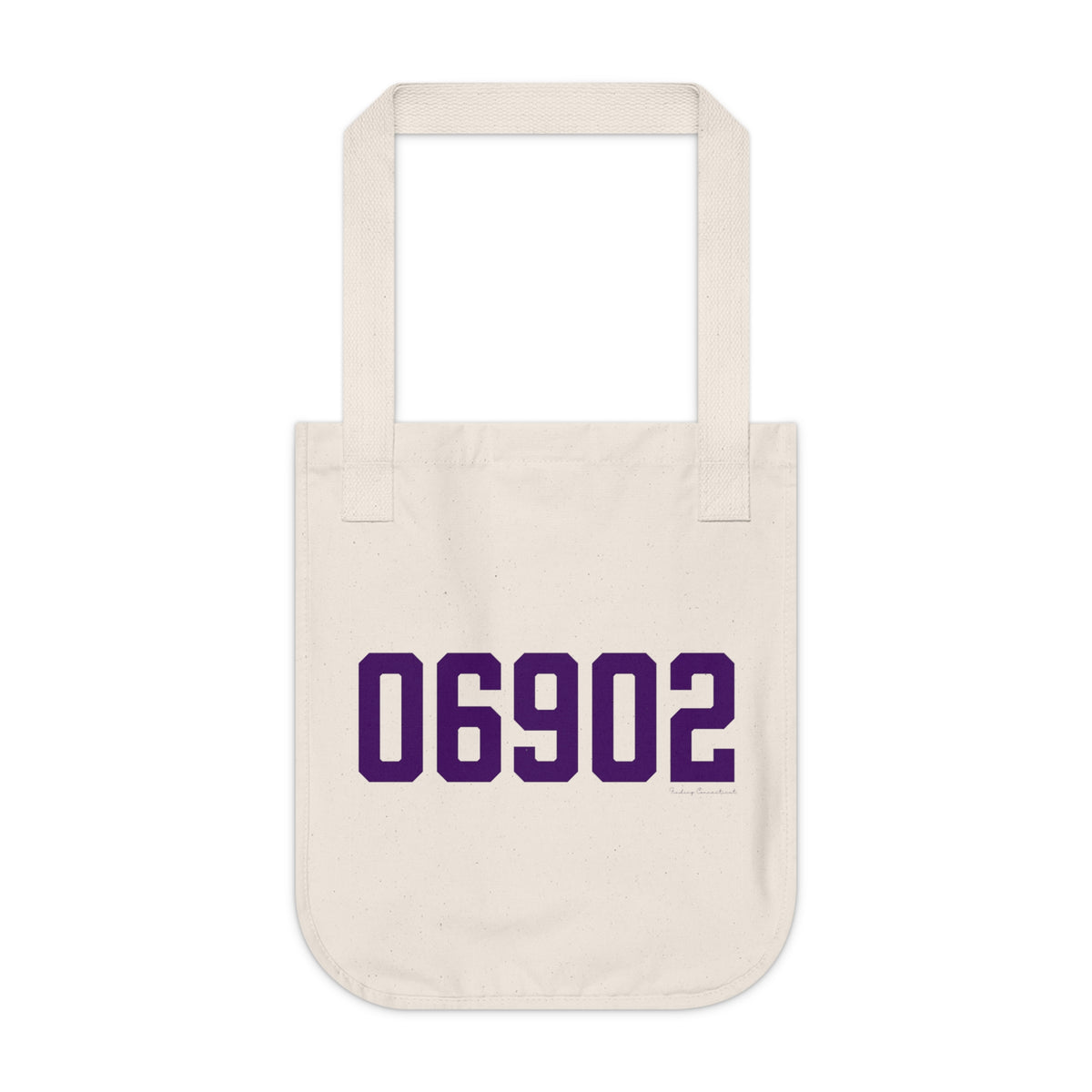 06902 Stamford Connecticut Zip Code Organic Canvas Tote Bag