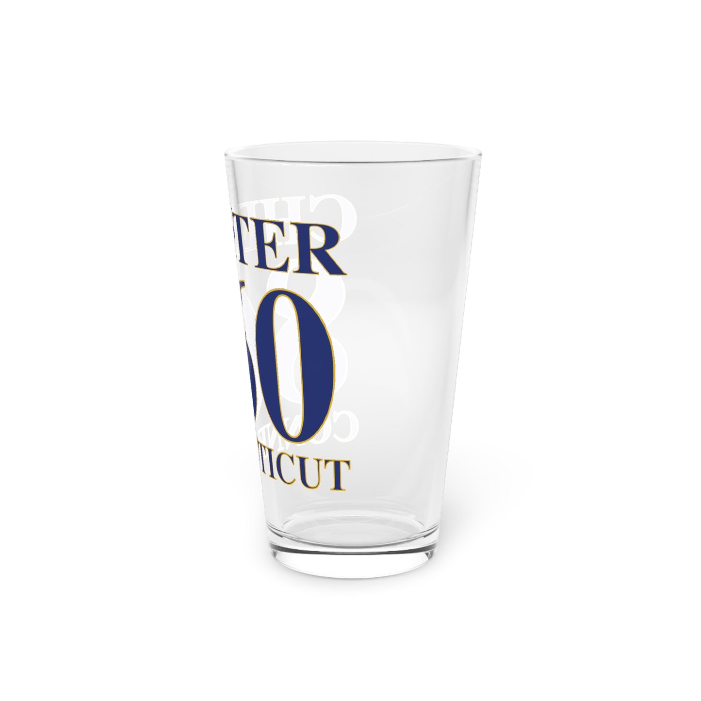 Chester 860 Connecticut Pint Glass, 16oz
