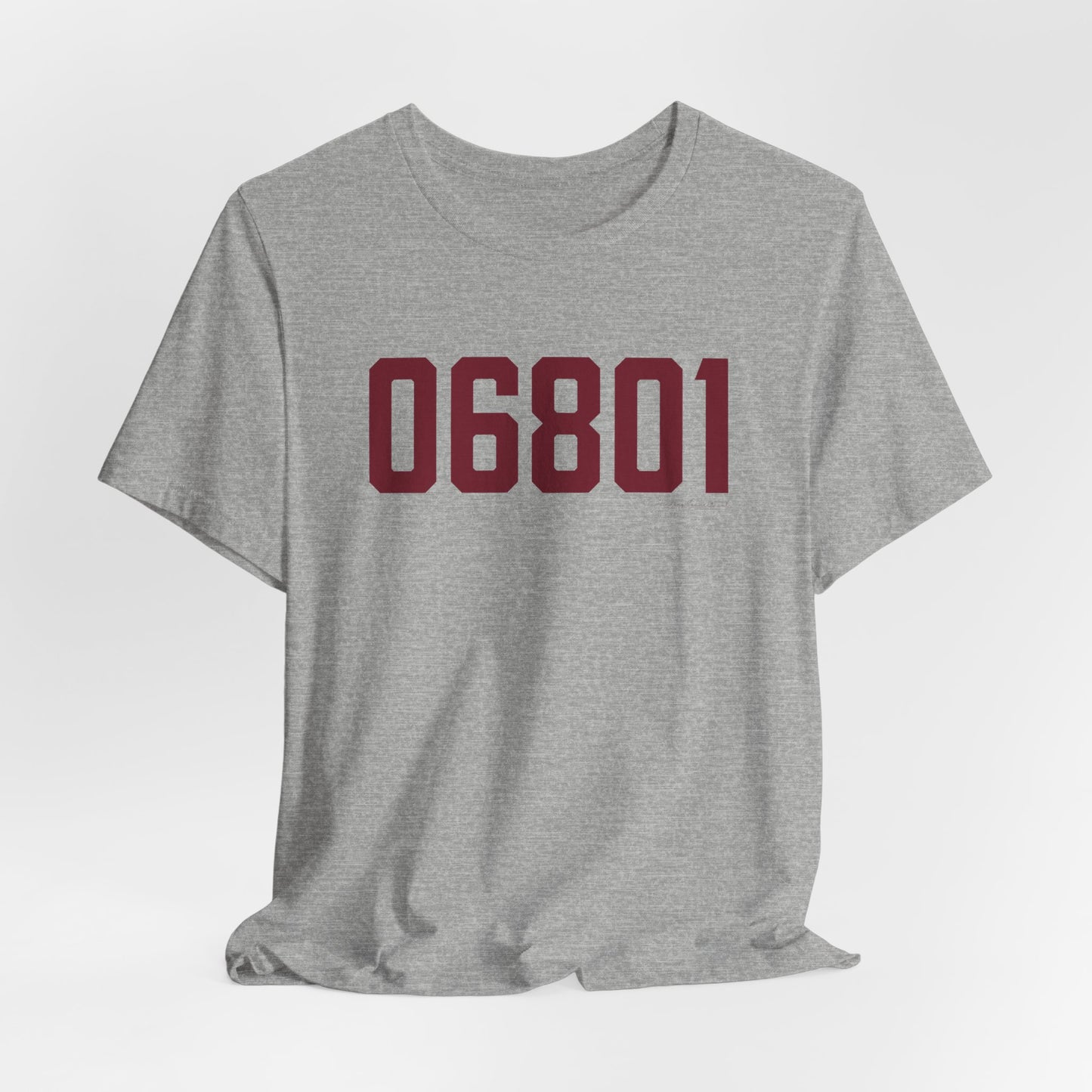 06801 Bethel Connecticut Zip Code Unisex Jersey Short Sleeve T-Shirt