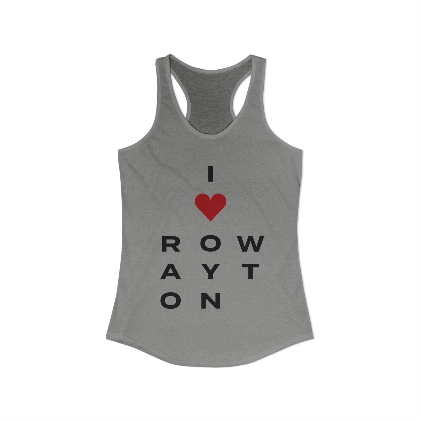Rowayton Vision Women's Ideal Racerback Tank Top