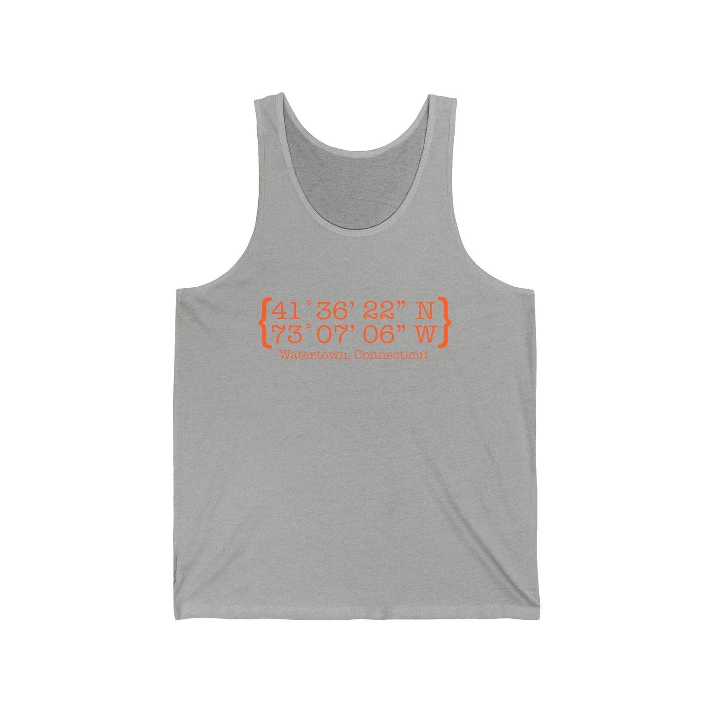Watertown Coordinates Unisex Jersey Tank Top