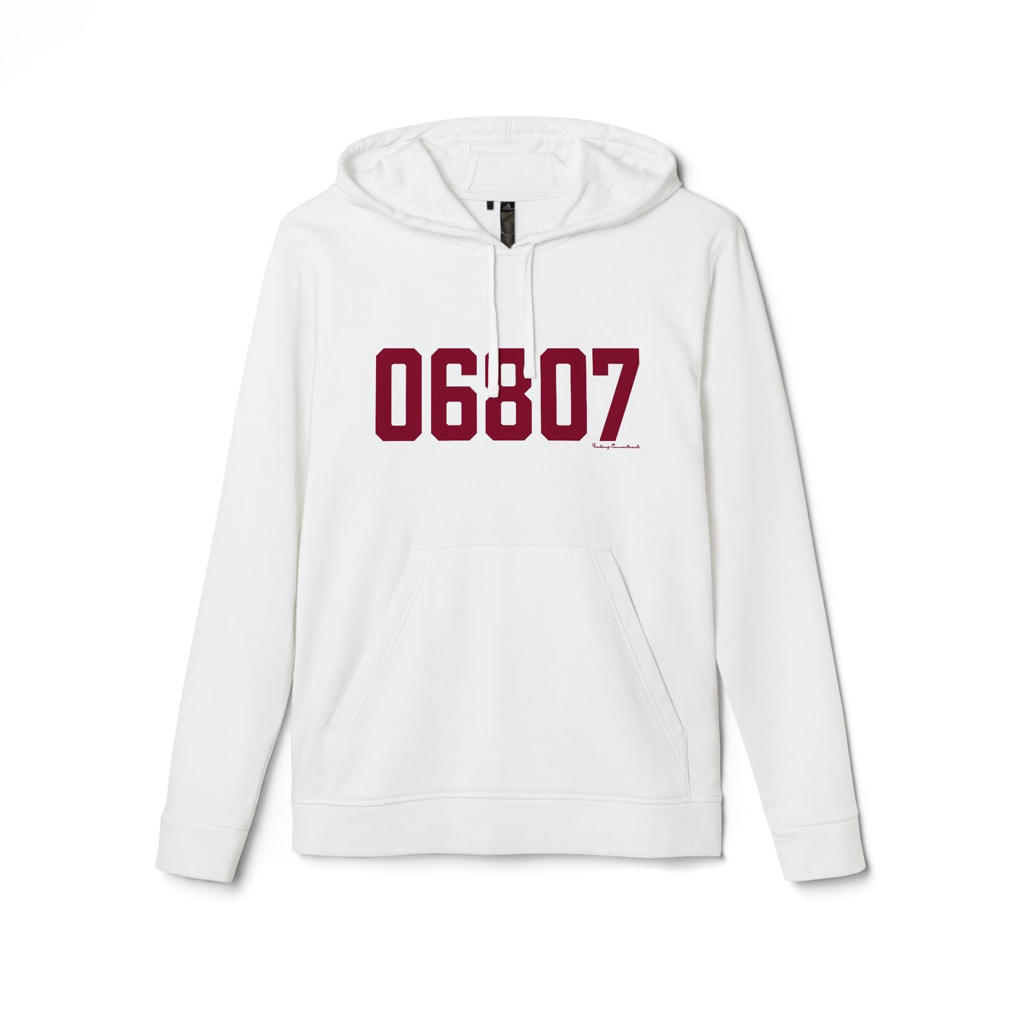 06807 - Greenwich Connecticut Zip Code adidas Unisex Fleece Hoodie