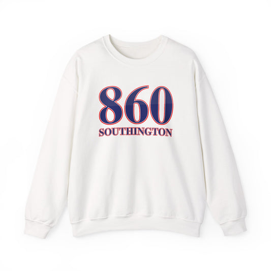860 Southington Red White & Blue Unisex Heavy Blend™ Crewneck Sweatshirt