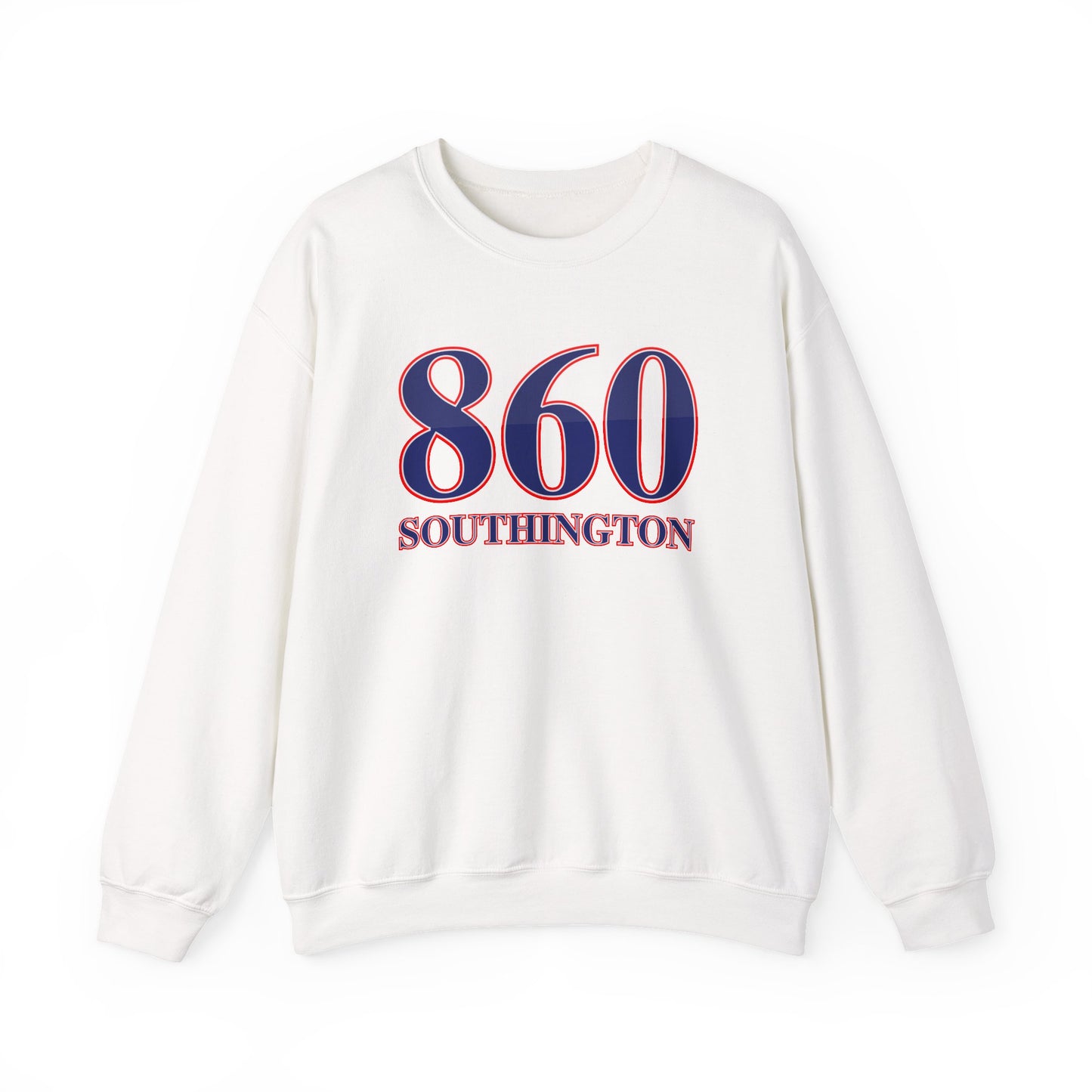 860 Southington Red White & Blue Unisex Heavy Blend™ Crewneck Sweatshirt