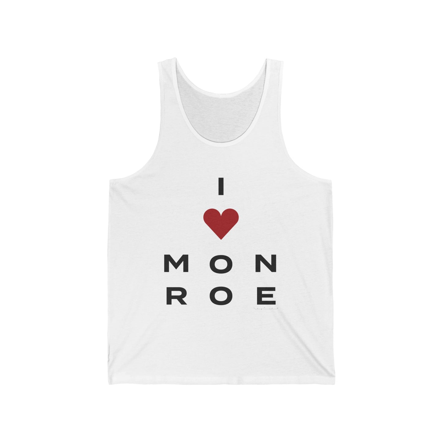 Monroe Vision Unisex Jersey Tank Top
