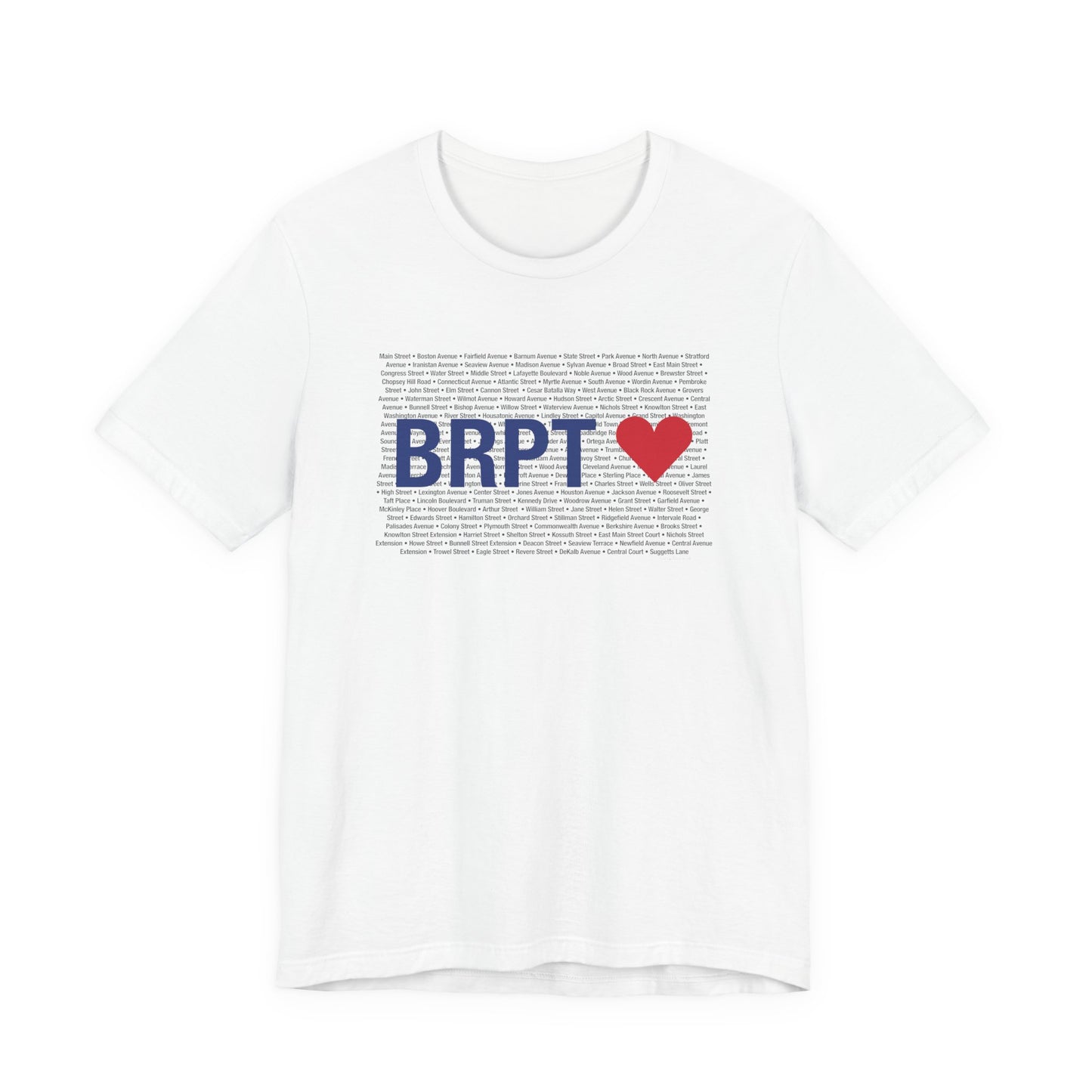 Bridgeport Love Unisex Jersey Short Sleeve T-Shirt