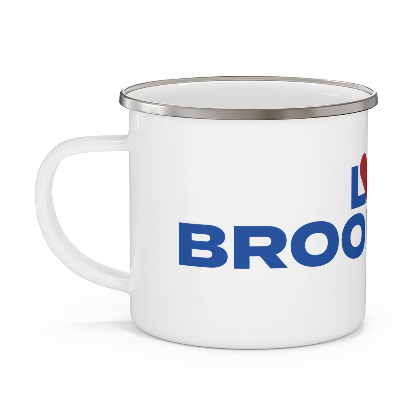 Love Brookfield Enamel Camping Mug