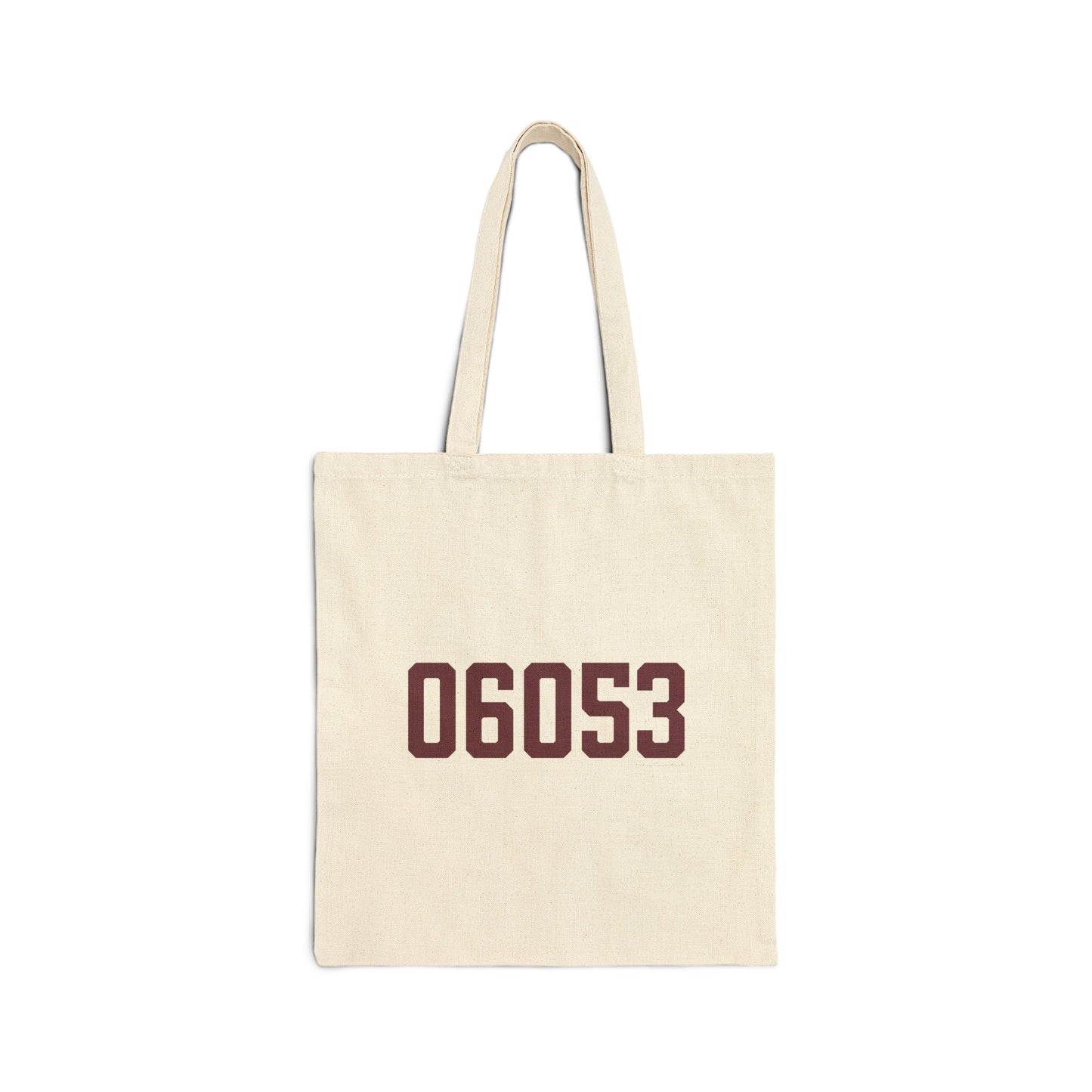 06053 New Britain Connecticut Zip Code Cotton Canvas Tote Bag