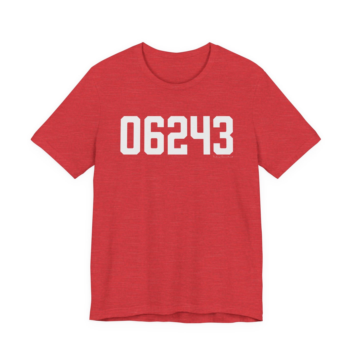 06243 Killingly CT Zip Code Unisex Jersey Short Sleeve T-Shirt