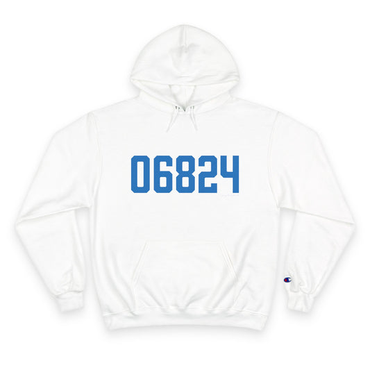 06824 Fairfield Connecticut Zip Code Champion Hoodie Sweatshirts