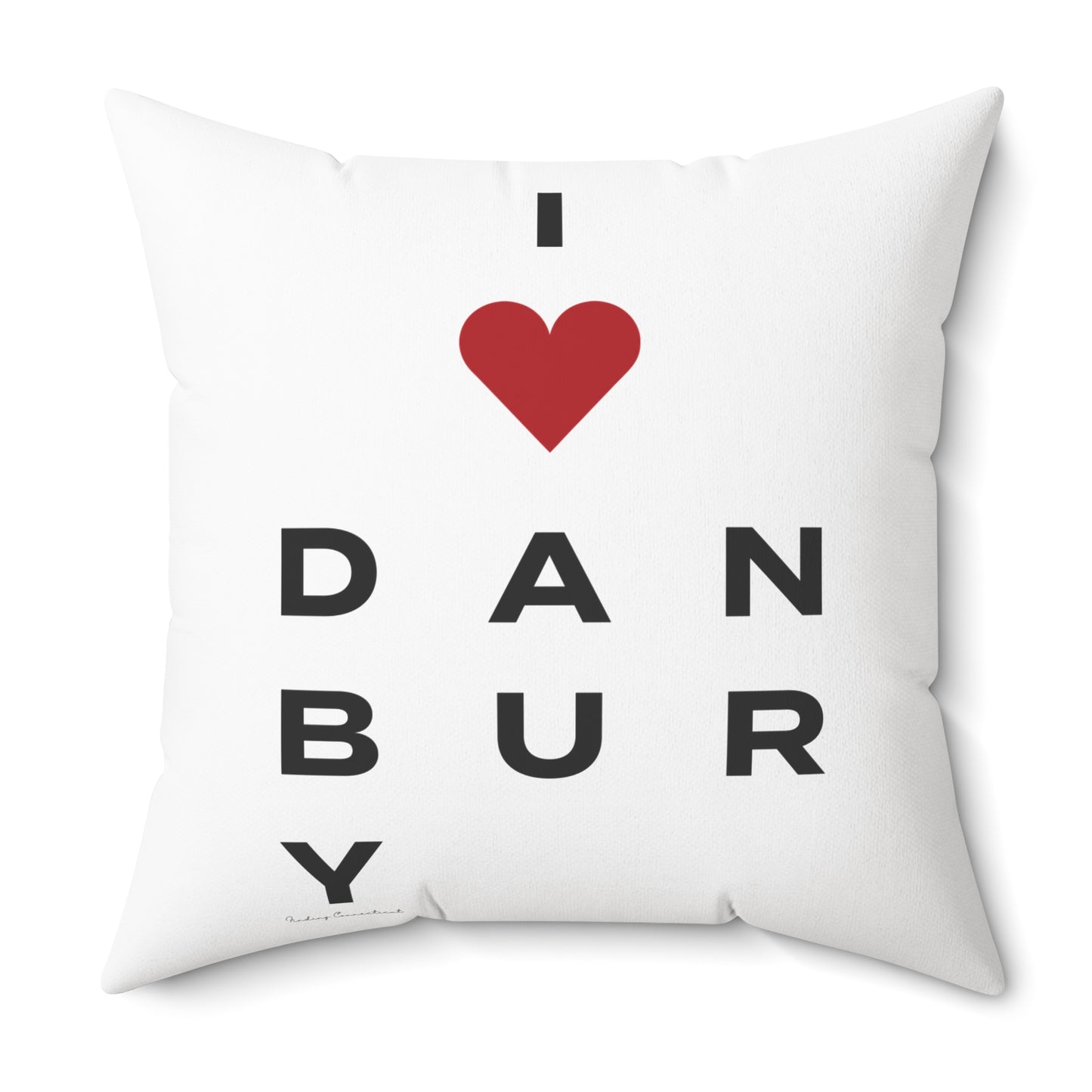 Danbury Vision Spun Polyester Square Pillow