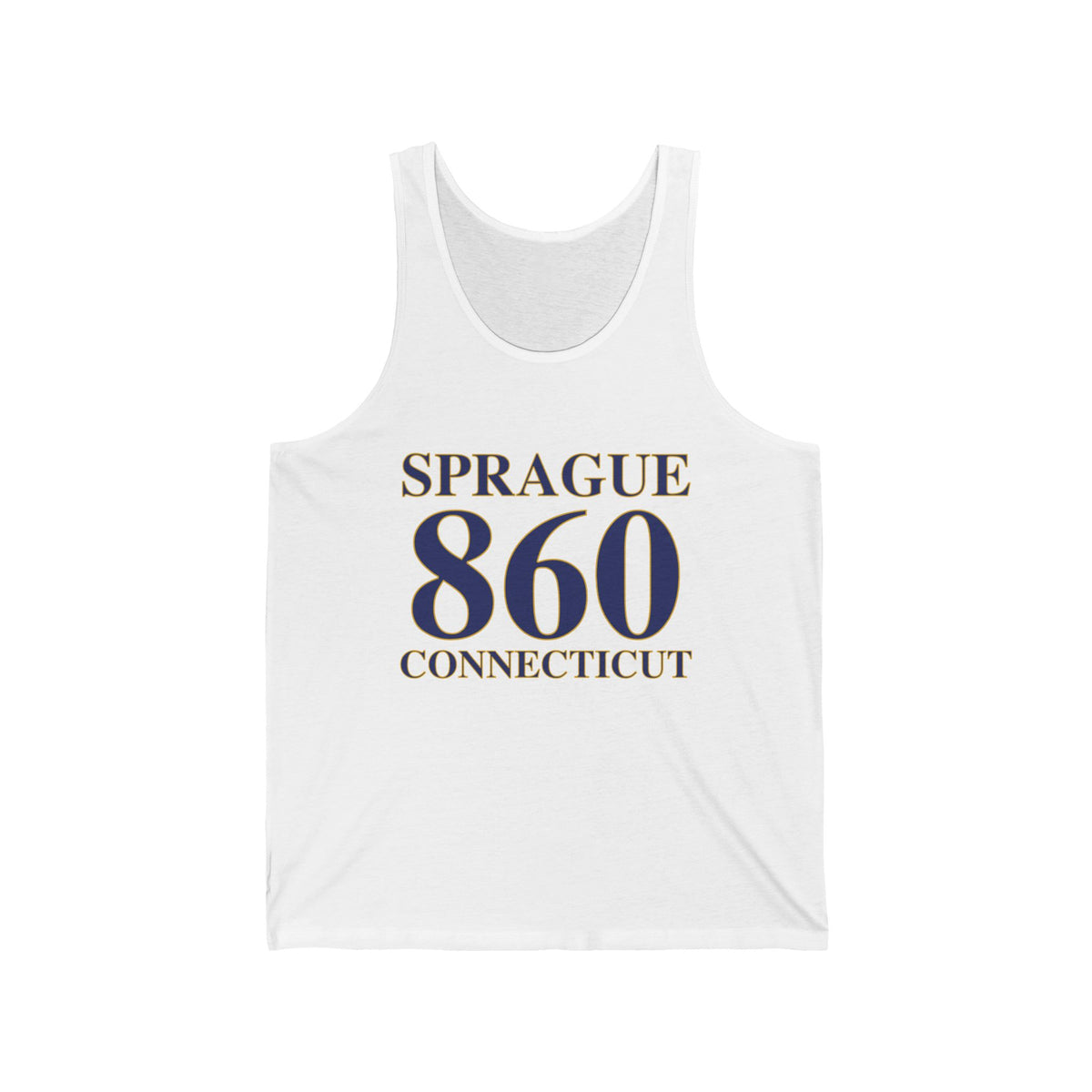 Sprague 860 Connecticut Unisex Jersey Tank Top