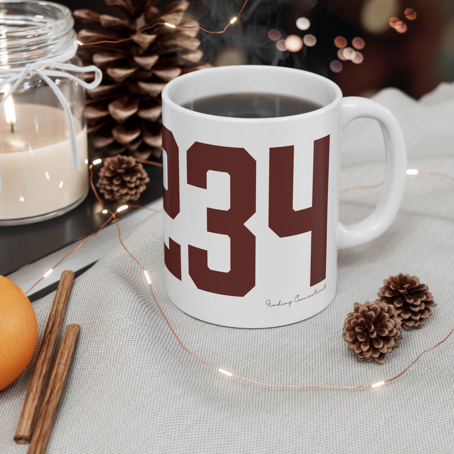 06234 Brooklyn Connecticut Zip Code Mug 11oz