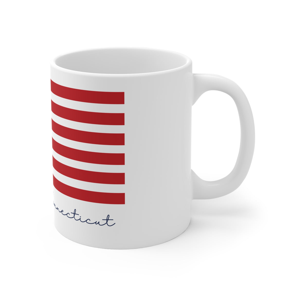 Glastonbury Connecticut Flag Mug 11oz