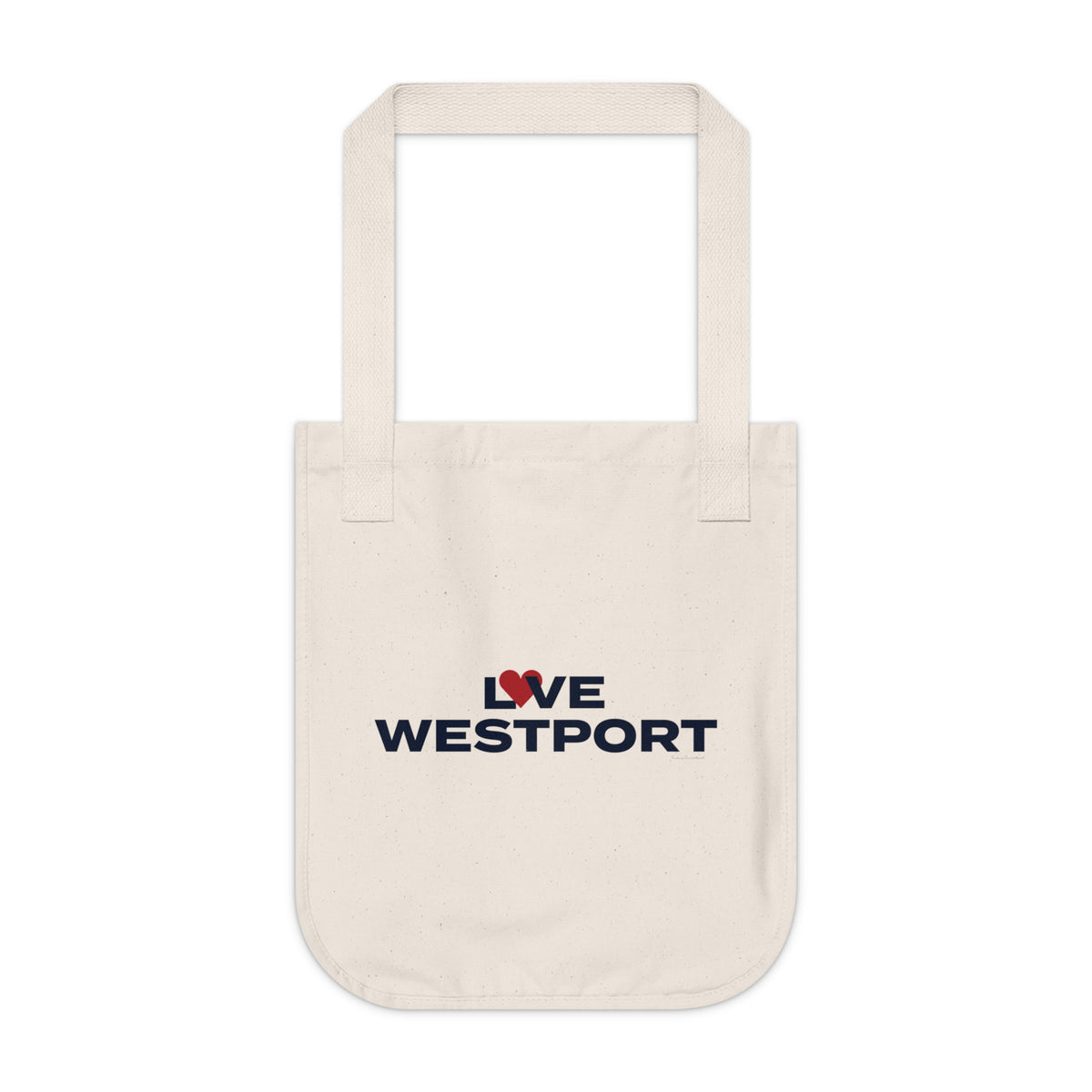 Love Westport Organic Canvas Tote Bag