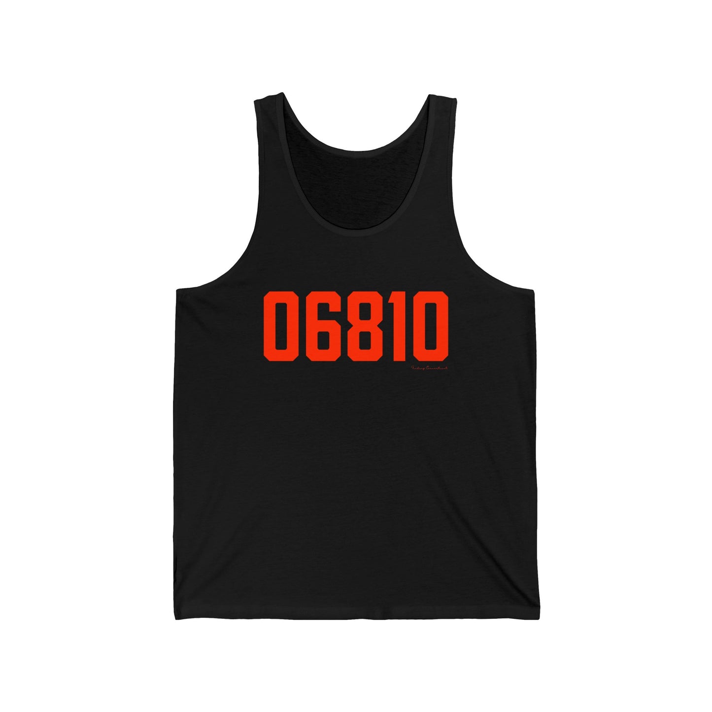 06810 Danbury Connecticut Zip Code Unisex Jersey Tank Top