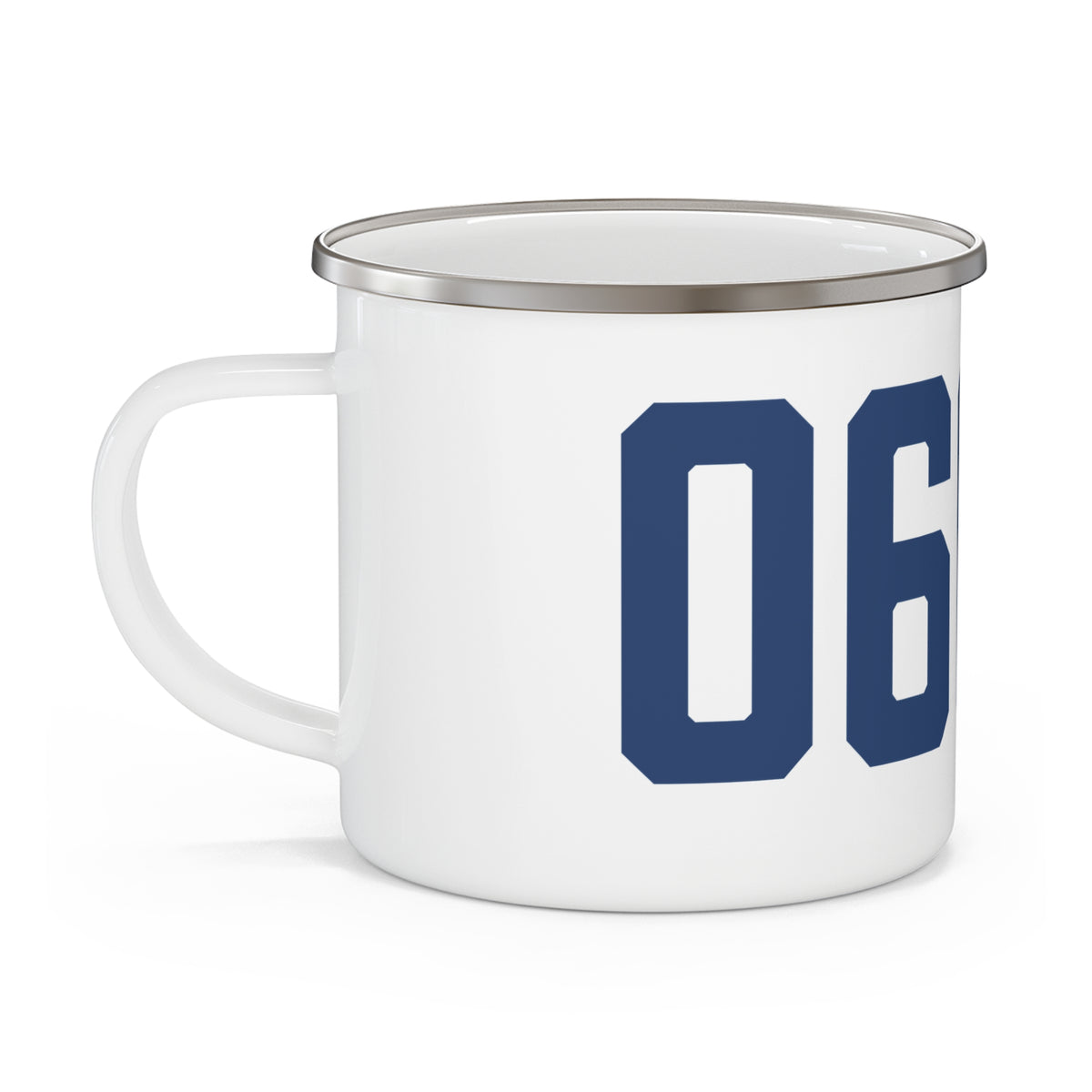 06001 Avon Connecticut Zip Code Enamel Camping Mug