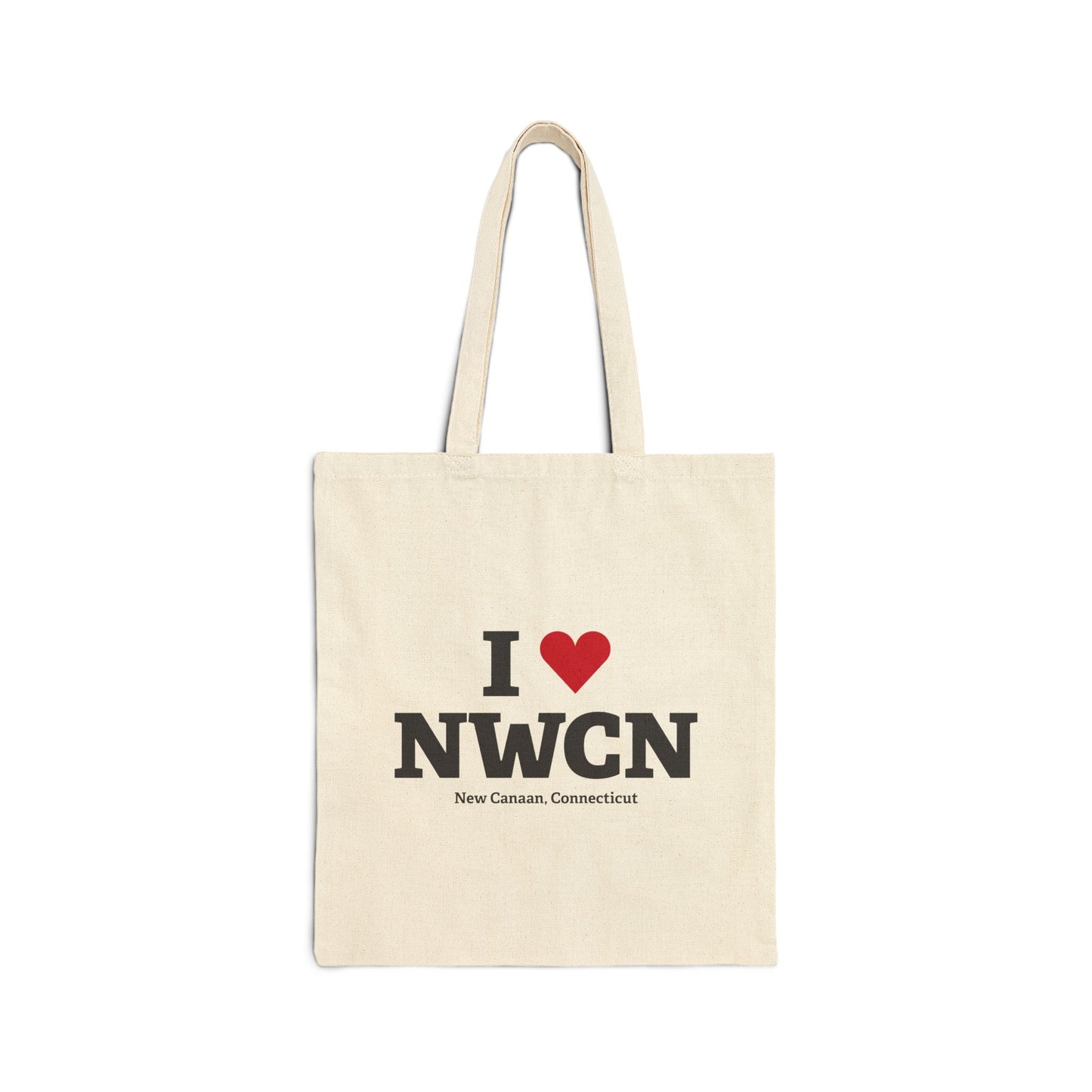 I Heart NWCN Cotton Canvas Tote Bag