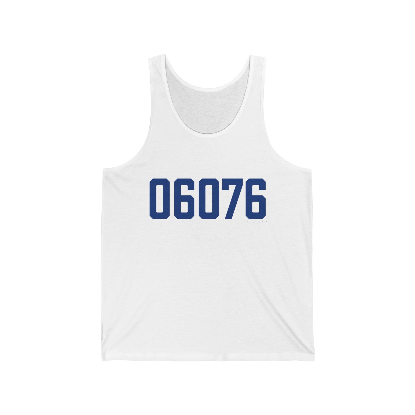 06076 Stafford Connecticut Zip Code Unisex Jersey Tank Top