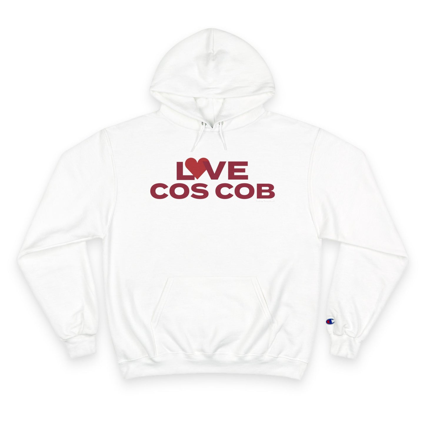 Love Cos Cob Champion Hoodie