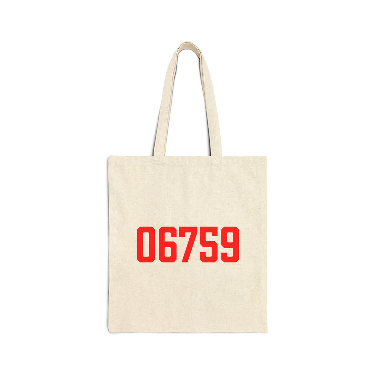 06759 Litchfield Connecticut Zip Code Cotton Canvas Tote Bag