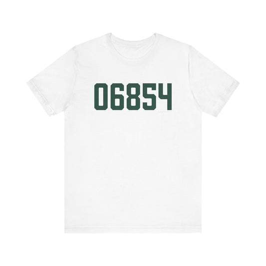 06854 Norwalk Connecticut Zip Code Unisex Jersey Short Sleeve T-Shirt
