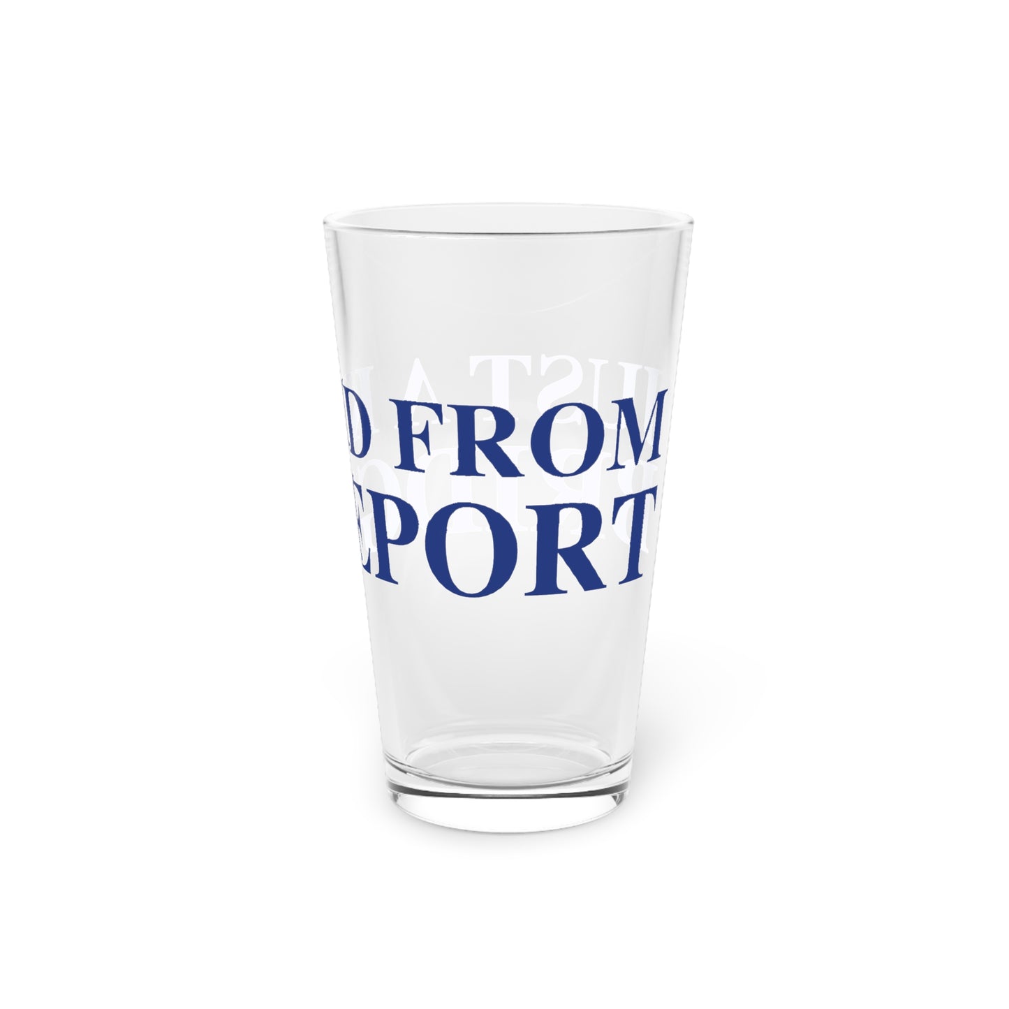 Just a kid from Bridgeport Pint Glass, 16oz