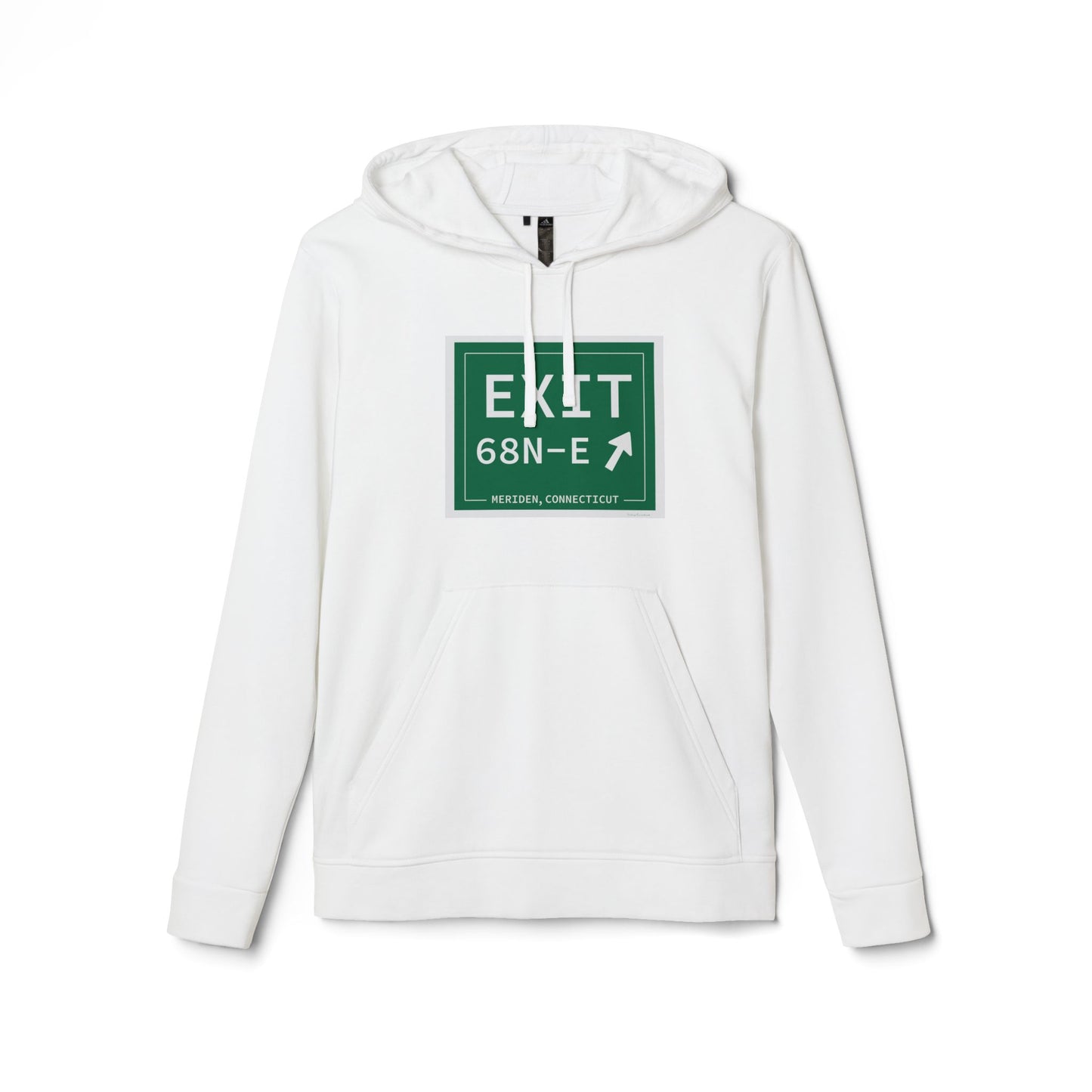 Vintage Exit 68N-E WCP Sign adidas Unisex Fleece Hoodie