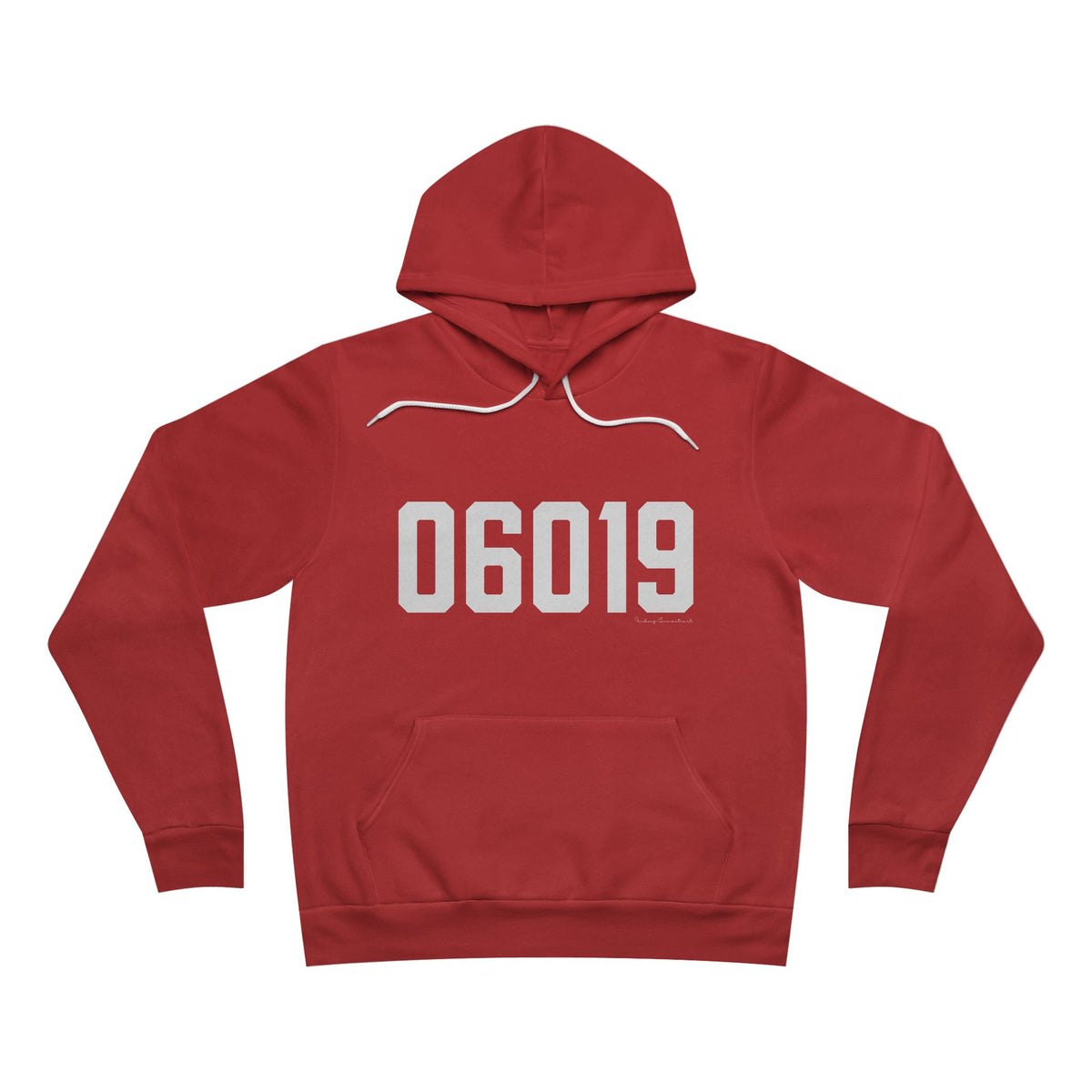 06019 Canton CT Zip Code Sponge Fleece Pullover Hoodie