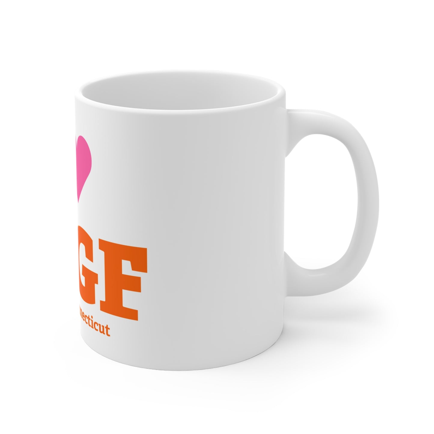 I Heart RDGF Mug 11oz