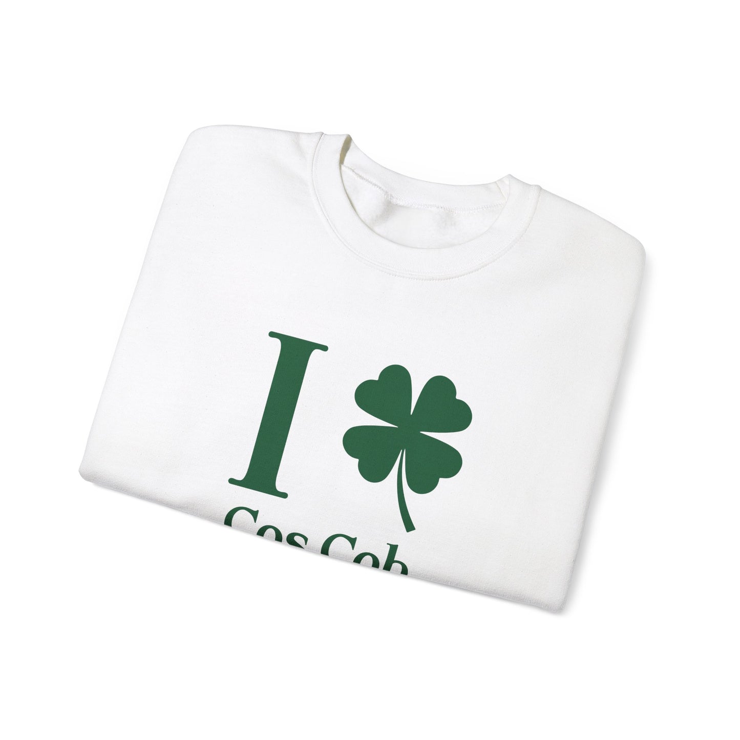I Clover Cos Cob Unisex Heavy Blend™ Crewneck Sweatshirt