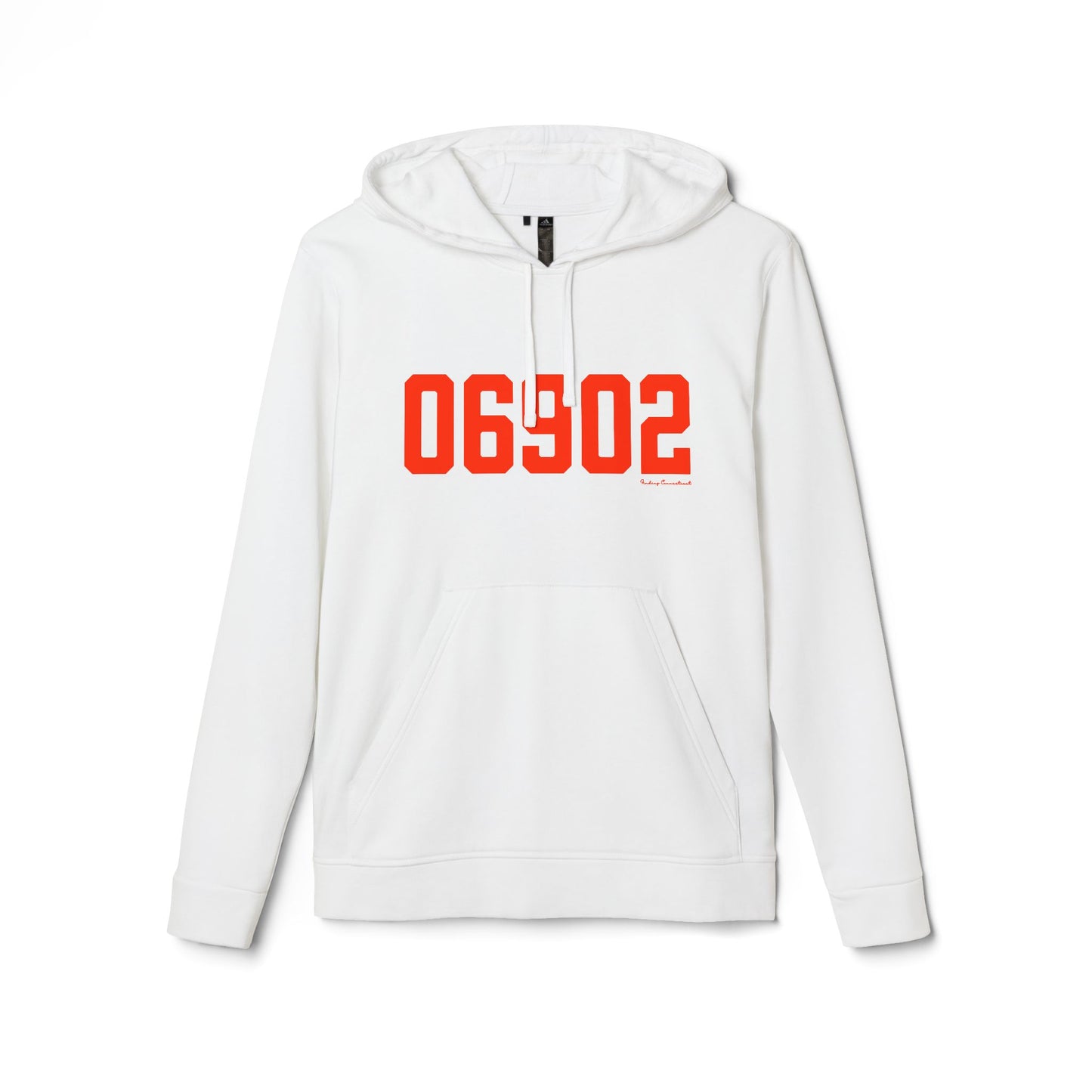 06902 Stamford Connecticut Zip Code adidas Unisex Fleece Hoodie Sweatshirt