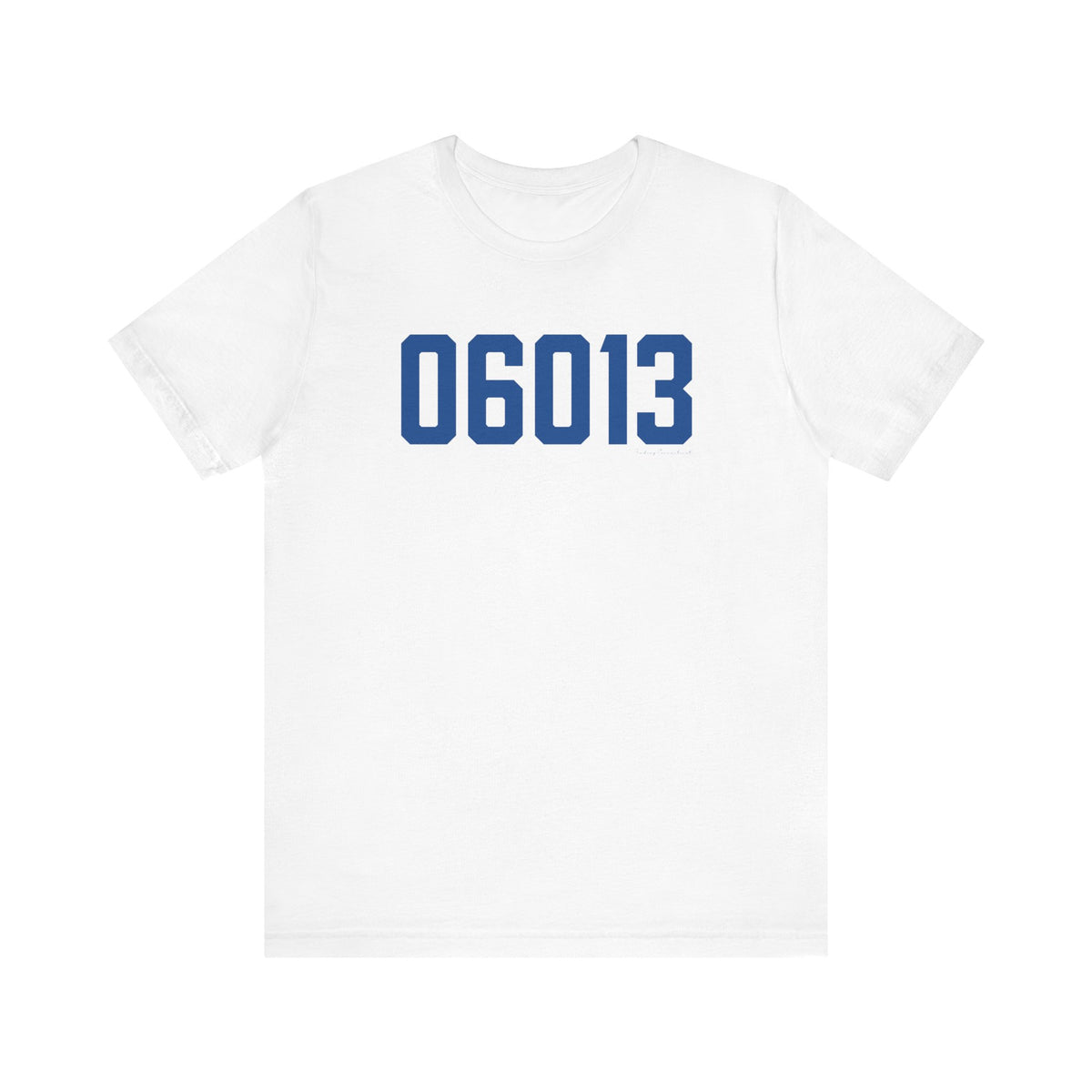 06013 Burlington Connecticut Zip Code Unisex Jersey Short Sleeve T-Shirt