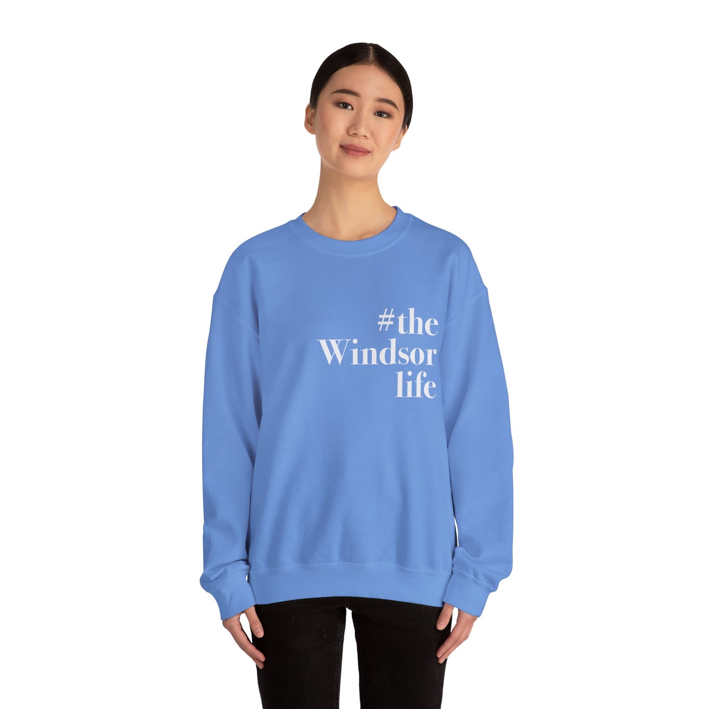 #thewindsorlife Unisex Heavy Blend™ Crewneck Sweatshirt