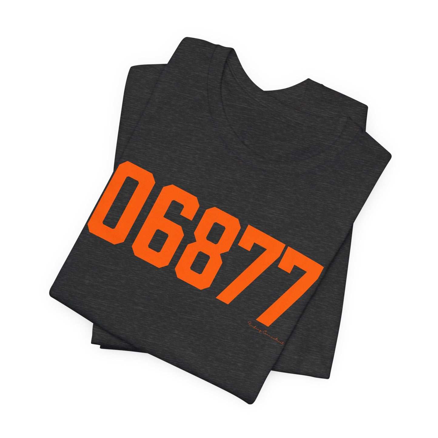 06877 Ridgefield Connecticut Zip Code Unisex Jersey Short Sleeve T-Shirt