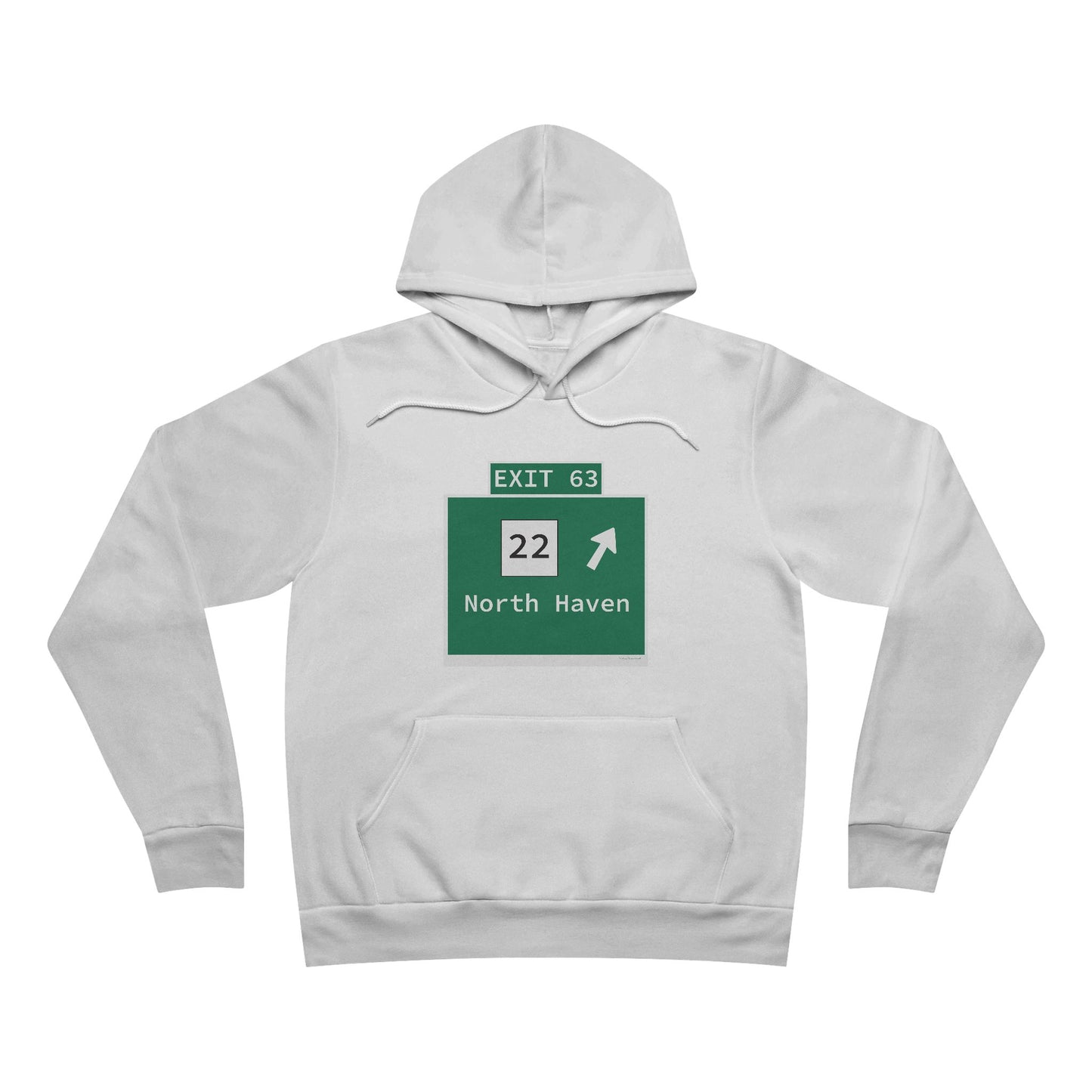 Vintage WCP Exit 63 Sign Unisex Sponge Fleece Pullover Hoodie
