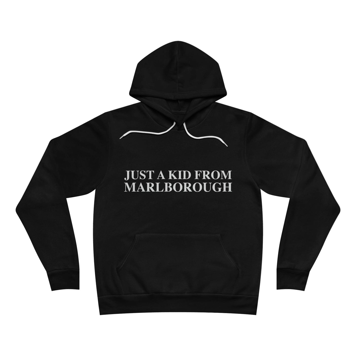 Just a kid from Marlborough Unisex Sponge Fleece Pullover Hoodie