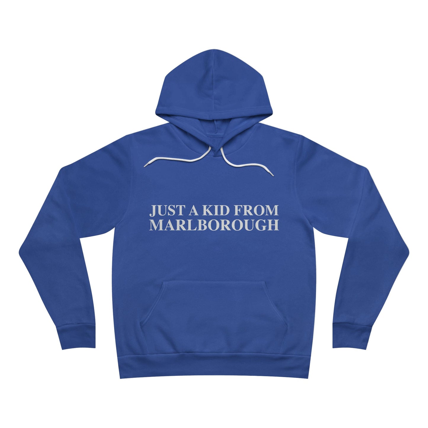 Just a kid from Marlborough Unisex Sponge Fleece Pullover Hoodie