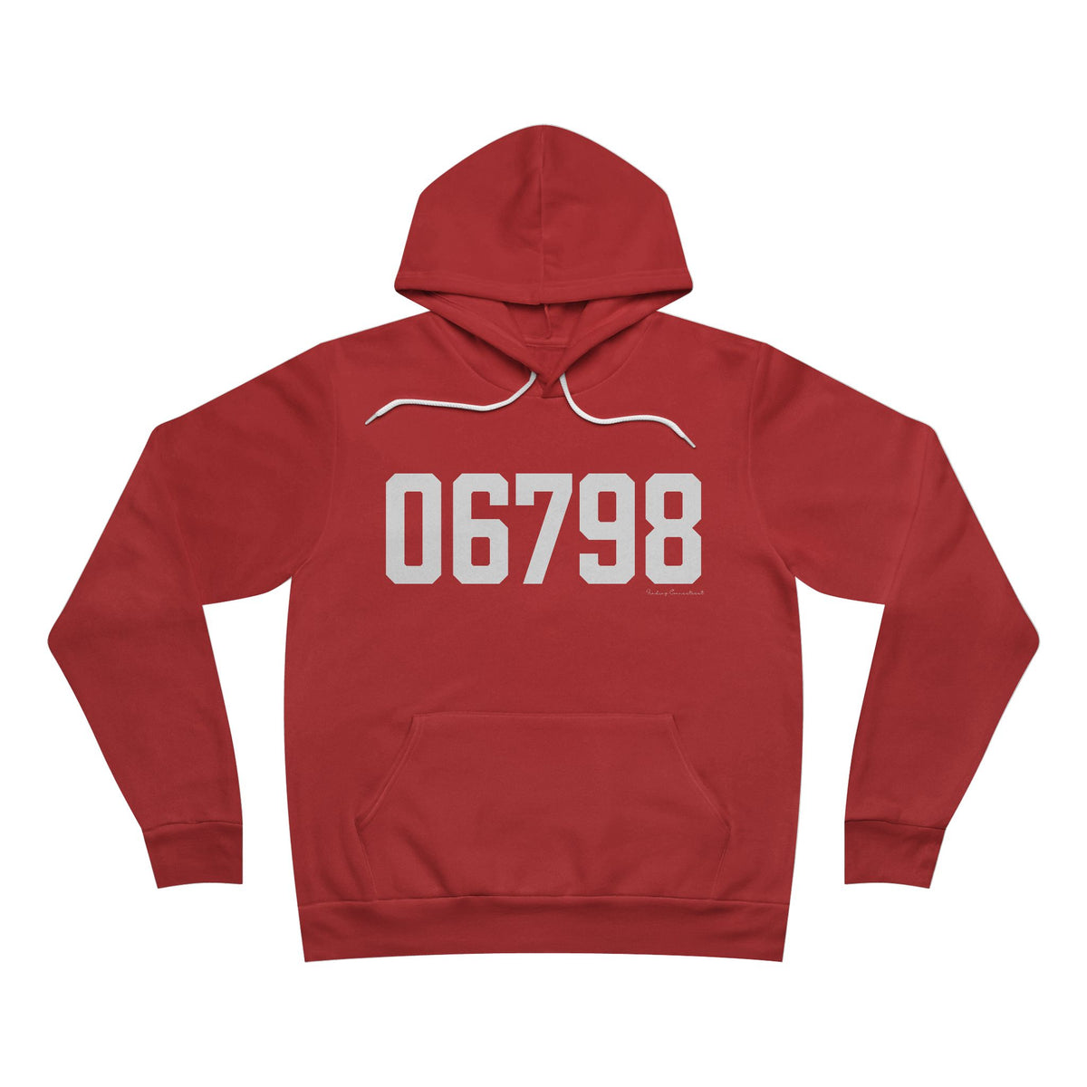 06798 Woodbury CT Zip Code Unisex Sponge Fleece Pullover Hoodie