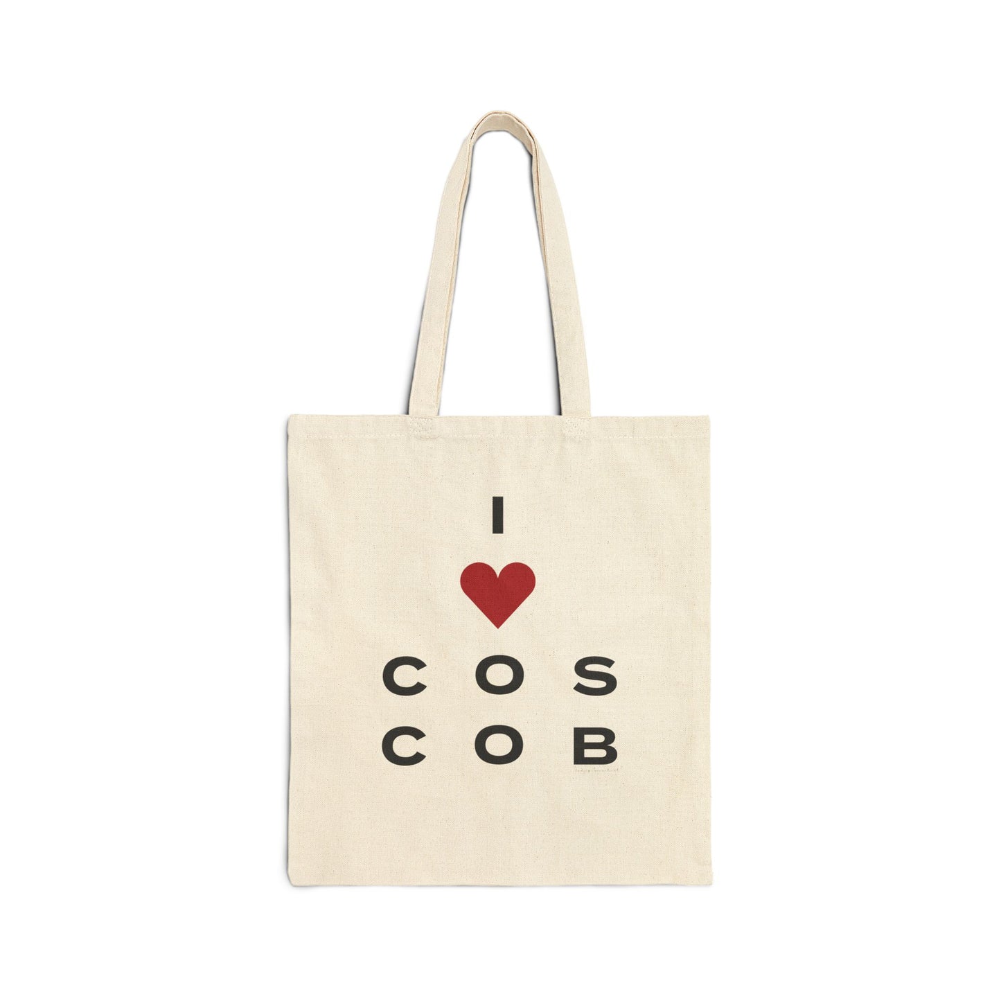 Cos Cob Vision Cotton Canvas Tote Bag