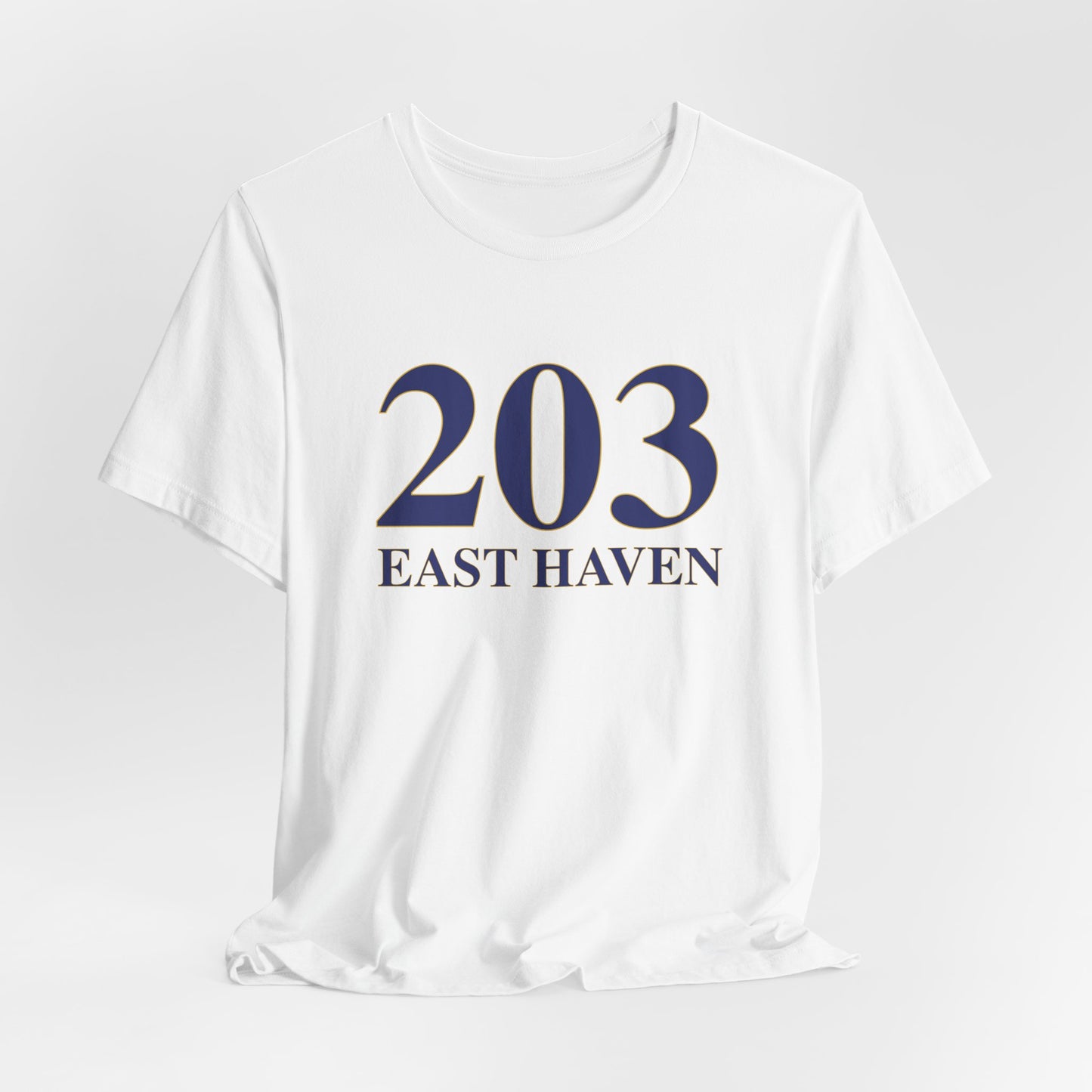 203 East Haven Unisex Jersey Short Sleeve Tee