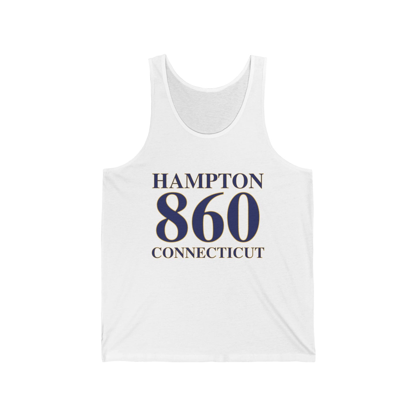Hampton 860 Connecticut Unisex Jersey Tank Top