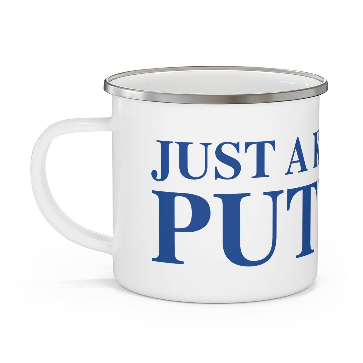 Just a kid from Putnam Enamel Camping Mug