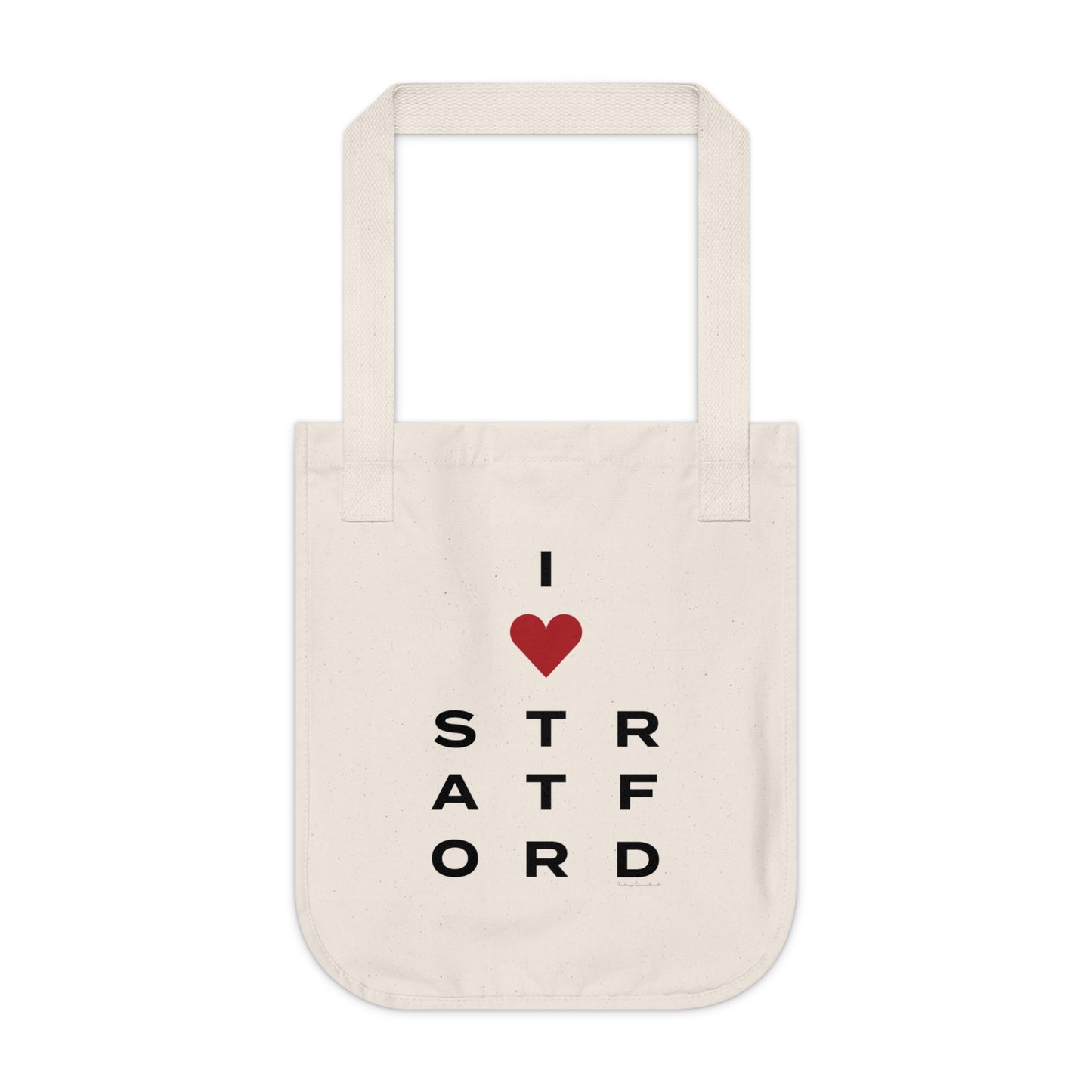 Stratford Vision Organic Canvas Tote Bag