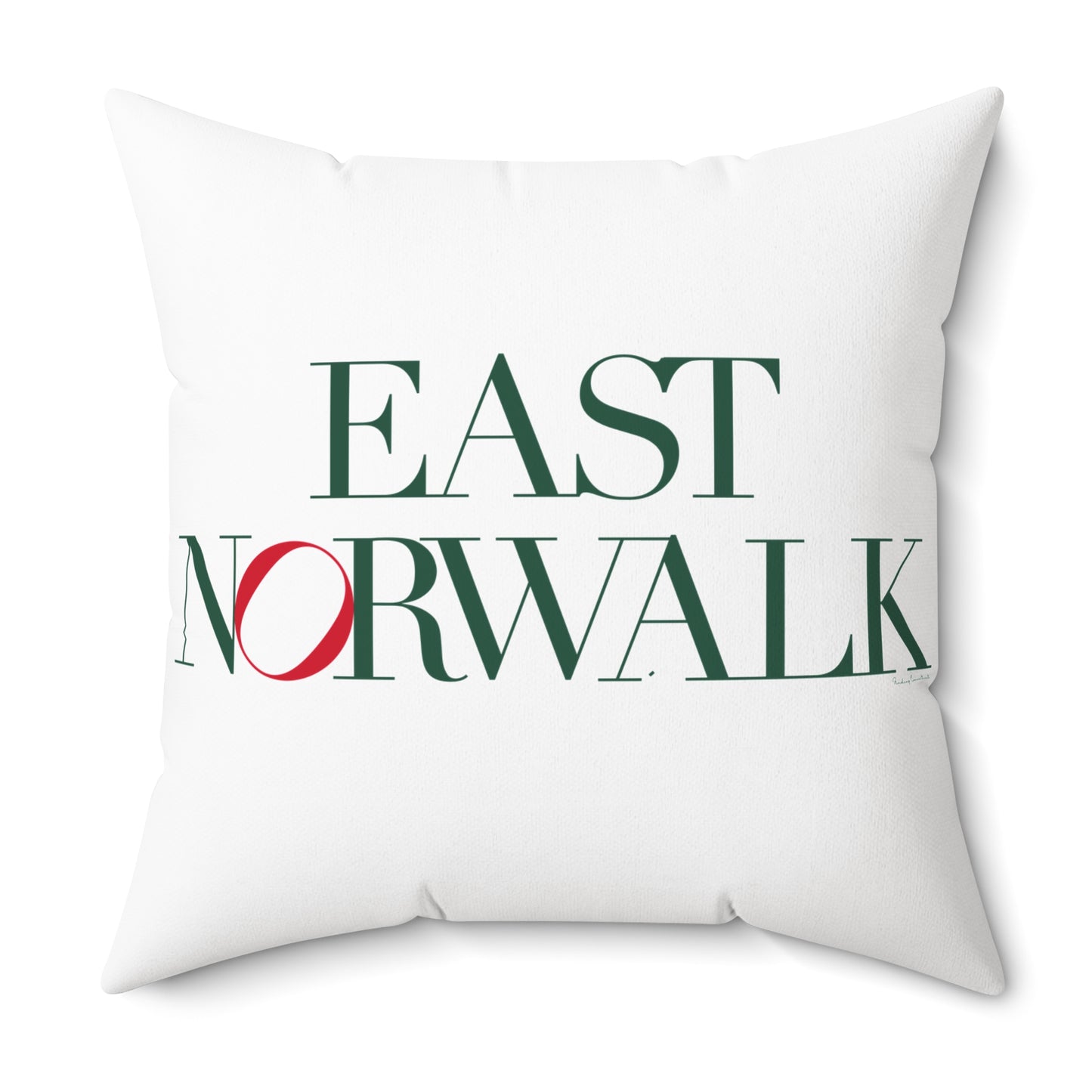 41 Tilt East Norwalk Spun Polyester Square Pillow