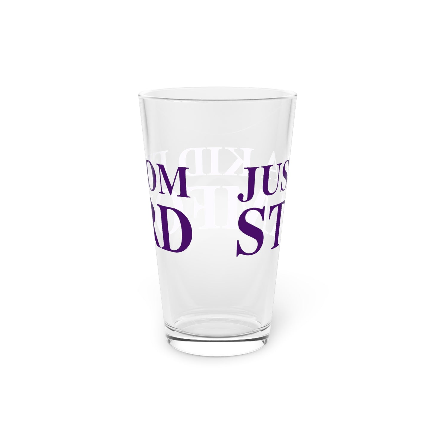 Just a kid from Stamford Pint Glass, 16oz