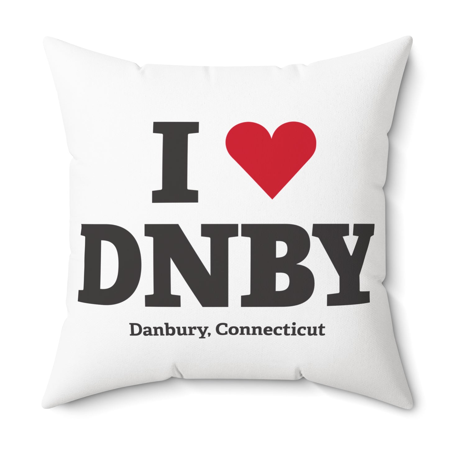 I Heart DNBY
Spun Polyester Square Pillow