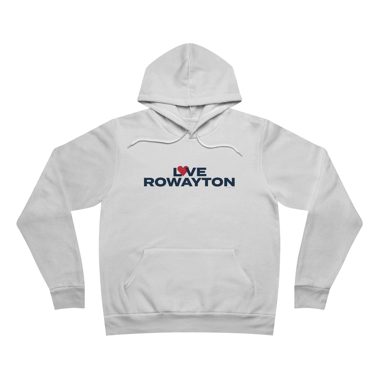 Love Rowayton Unisex Sponge Fleece Pullover Hoodie