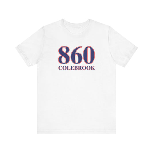 860 Colebrook Red White & Blue Unisex Jersey Short Sleeve T-Shirt