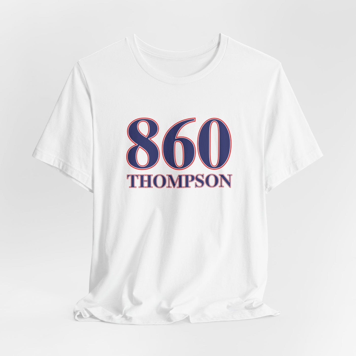 860 Thompson Red White & Blue Unisex Jersey Short Sleeve T-Shirt